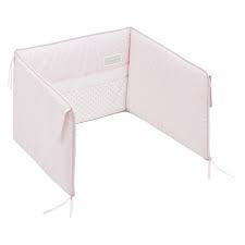 PROTECTOR CUNA 70 STAR ROSA 67X40CM