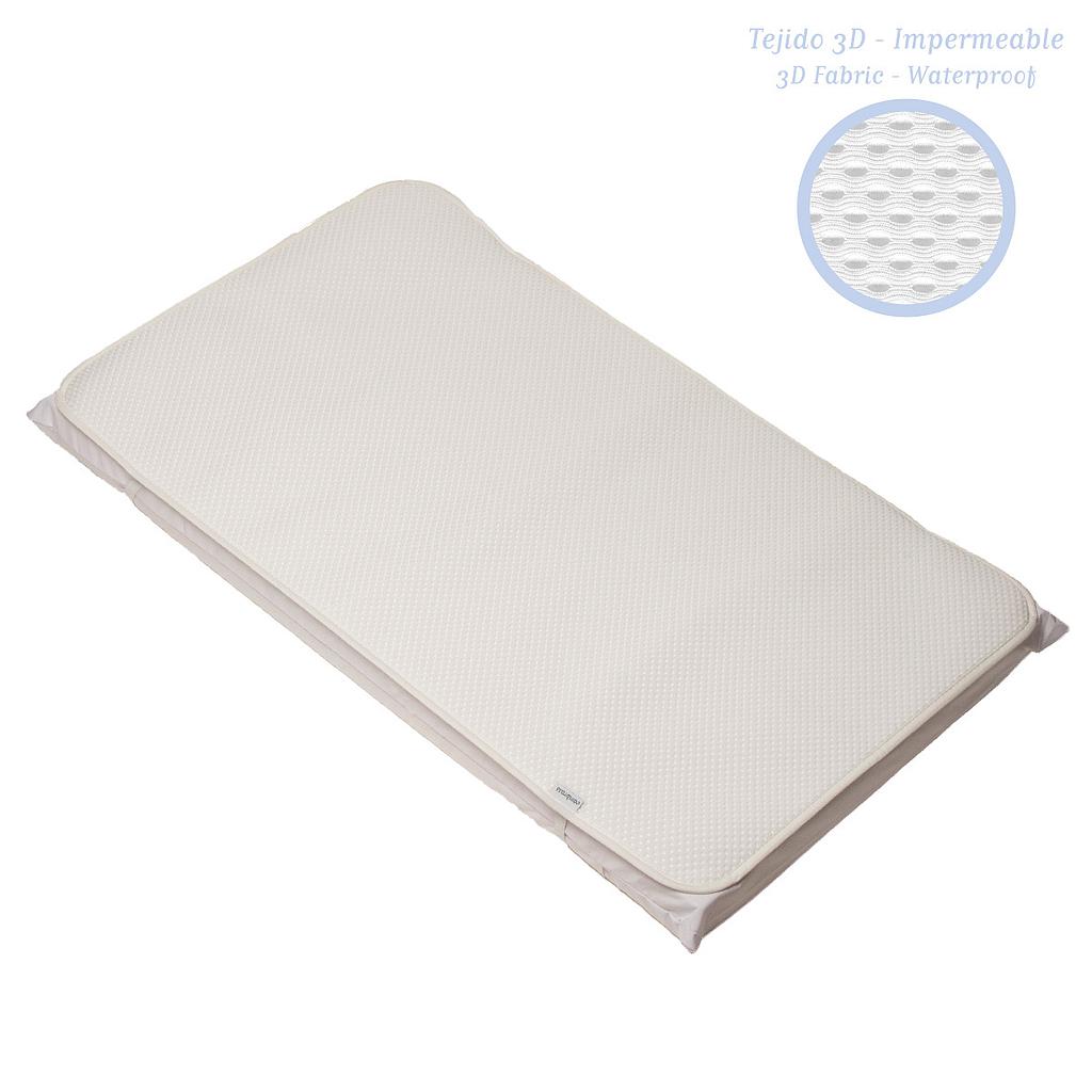 PROTECTOR COLCHON 3D-MINICUNA LISO 46X82