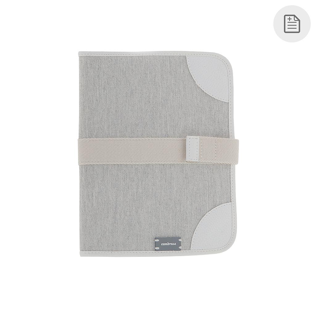 PORTADOCUMENTOS OLIVIA GRIS