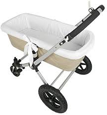 FUNDA CUBRE CAPAZO CAMALEON LISO BLANCO