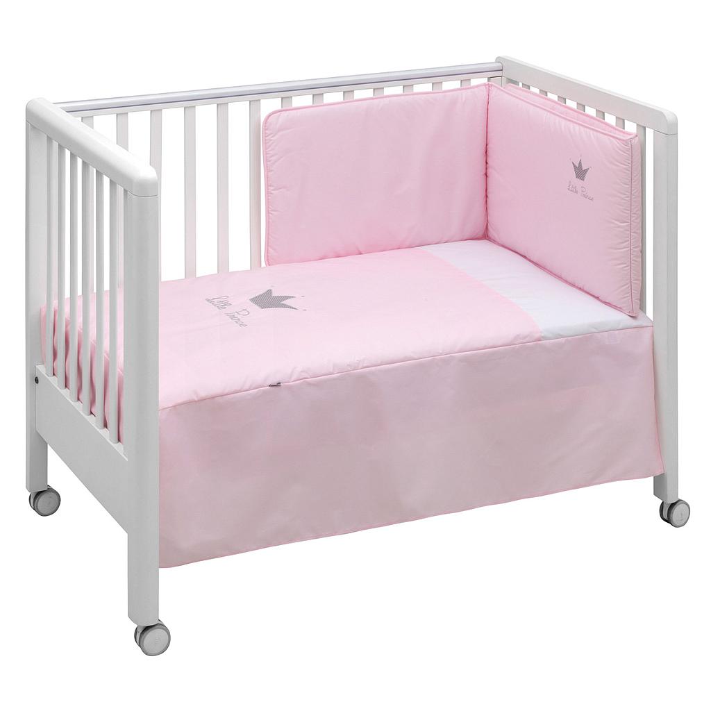 COLCHA+PROTECTOR I/V 60 CROWN ROSA