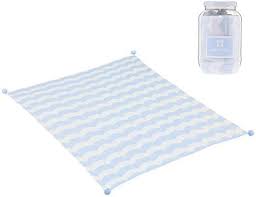 MANTA ALGODON 80X100CM MAR CELESTE