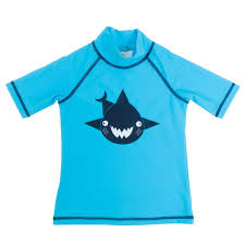 CAMISETA SWIMWEAR BANZ TIBURON AZUL T.4