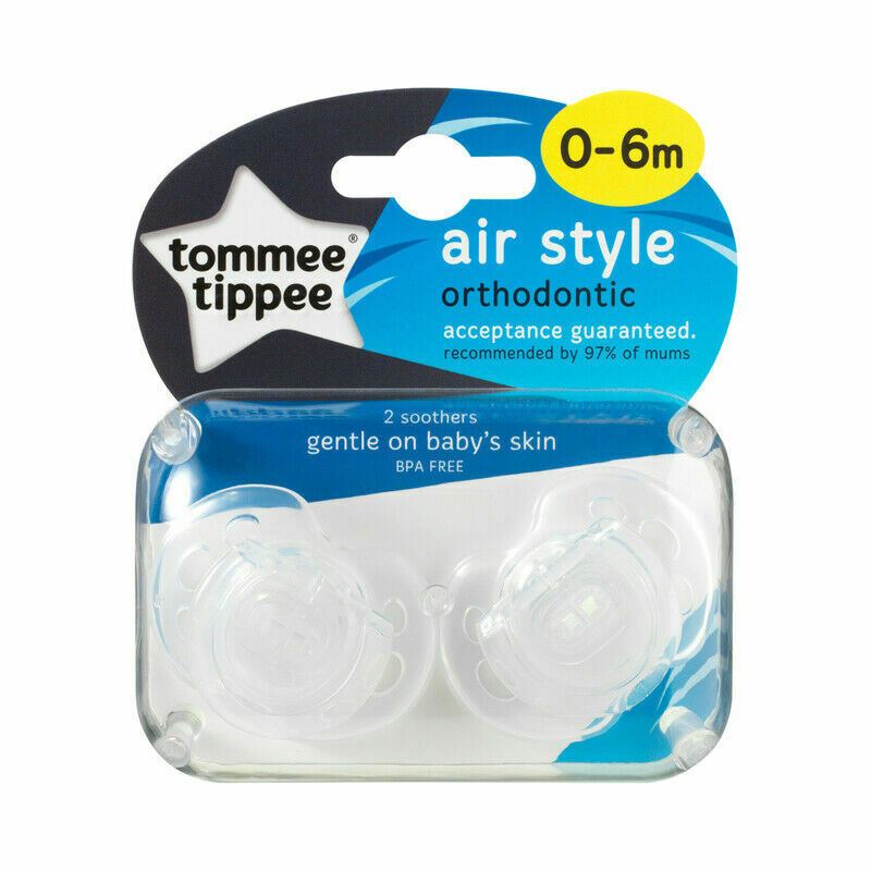 CHUPETE CTN NEW AIR 0-6M 2UNDS