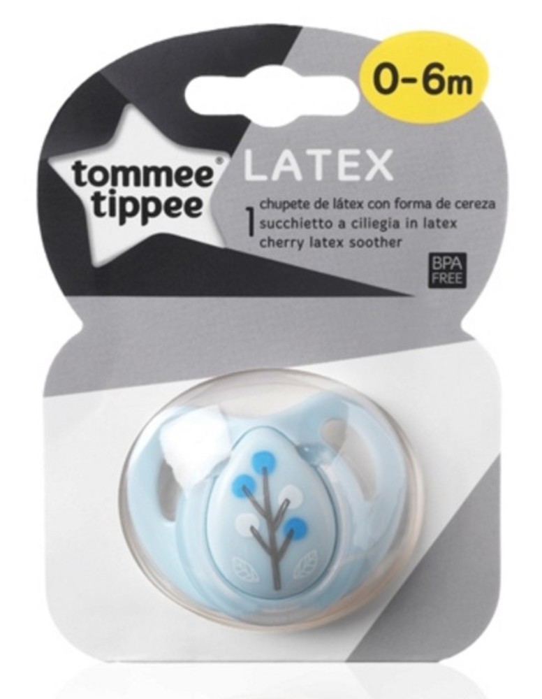 CHUPETE CTN CEREZA LATEX 0-6 NIÑO