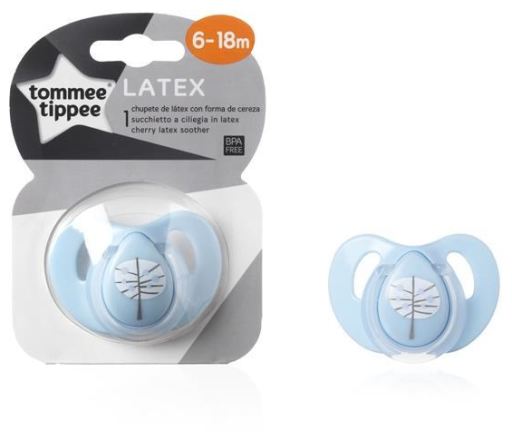 CHUPETE CTN CEREZA LATEX 6-18 NIÑO