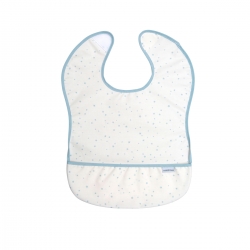 BABERO PLASTIF.CUADRADO ASTRA AZUL/ESTRE