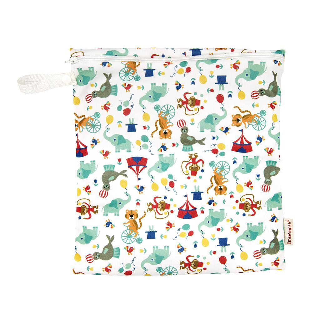 BOLSA PAÑALES IMP.CIRCUS 28X26CM