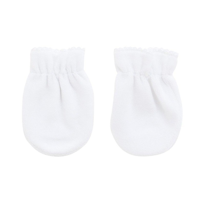 MANOPLA TERCIOPELO LISO BLANCO