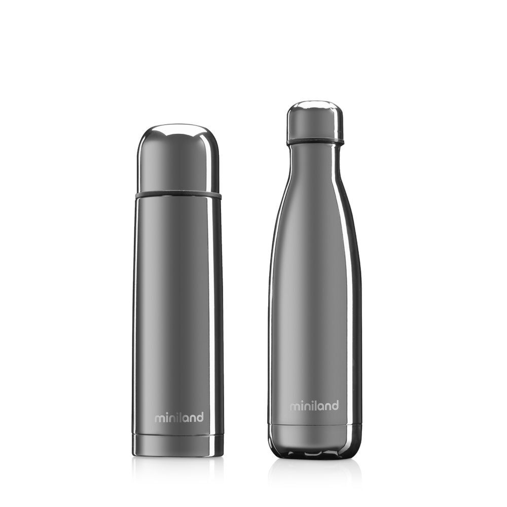 TERMO LIQUIDOS 500ML MYBABY&amp;ME SILVER