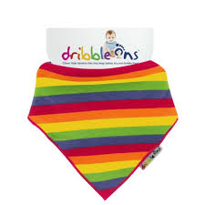 DRIBBLE ONS BABEROS DENTICION ARCO IRIS