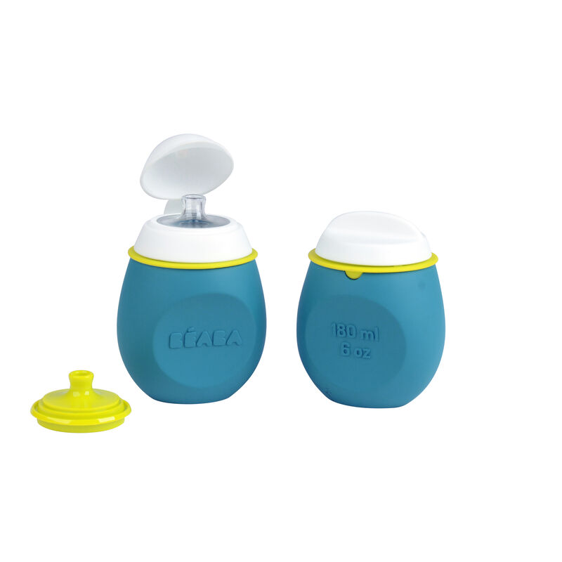 LOTE BABYSQEEZ 2 EN 1+SQEEZ PORTION azul
