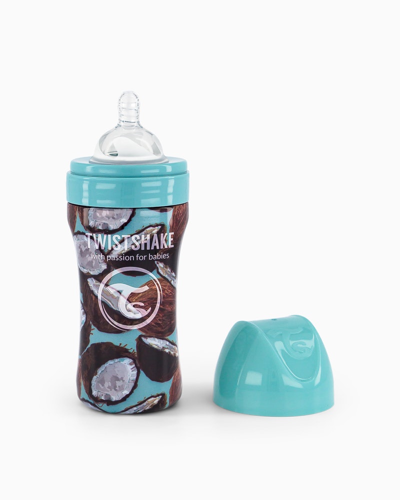 BIBERON ACERO ANTICOL.330ML COCONUT +4M