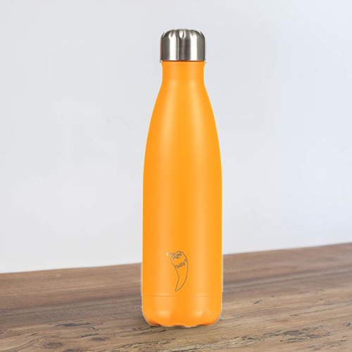 BOTELLA CHILLY'S 500ML NEON NARANJA