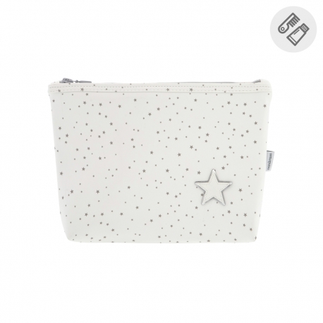 BOLSA ASEO ASTRA BEIGE 6X28X20 CM