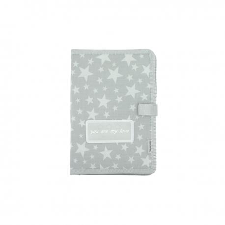 PORTADOCUMENTOS STAR GRIS 3X17X25 CM