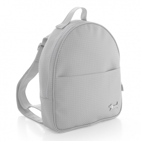 MOCHILA MATERNAL LUNA PARIS GRIS 10X31X37 CM