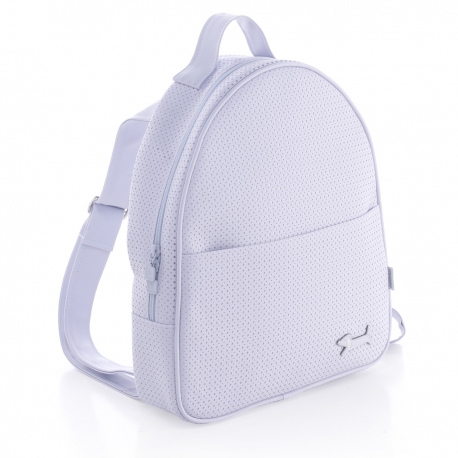 MOCHILA MATERNAL LUNA PARIS CELESTE 10X31X37 CM