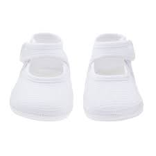 ZAPATOS BEBE VERANO MOD.107 BLANCO  T.17