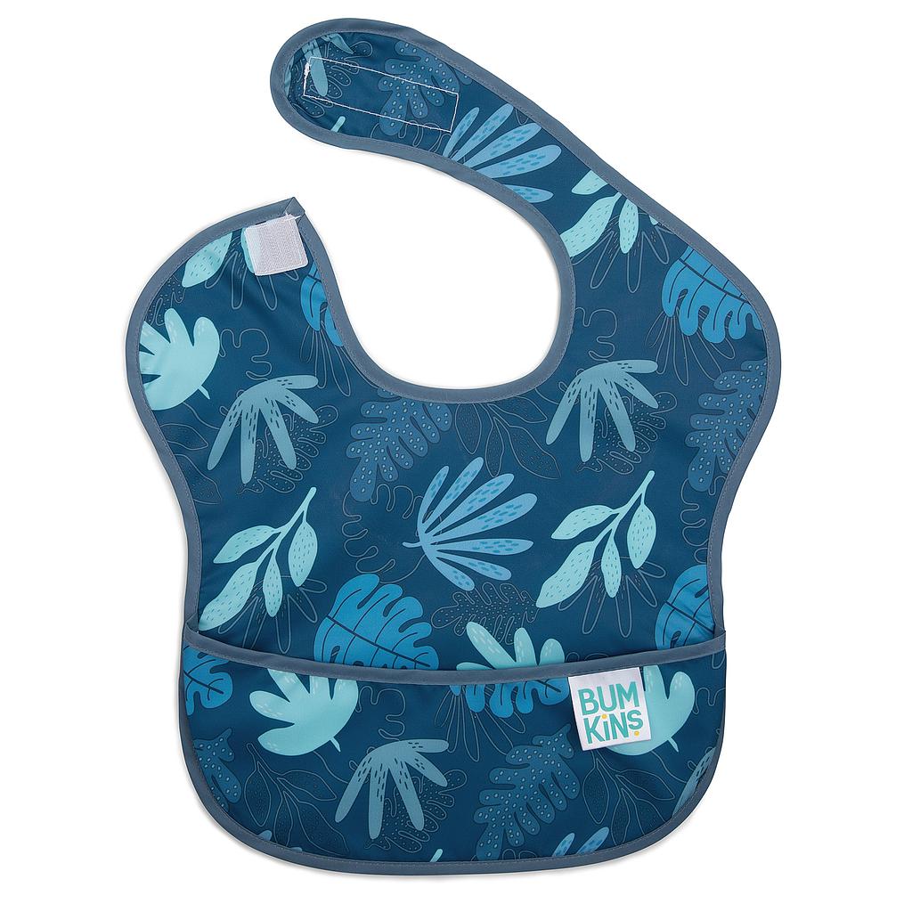 BUMKINS BABERO SUPERBIB 6-24M BLUE TROPIC