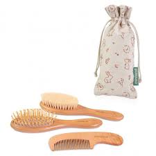 SET CEPILLO Y PEINE BABY HAIRCARE BUNNY