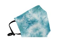 MASCARILLA FULI TIE DIE BLUE TALLA L
