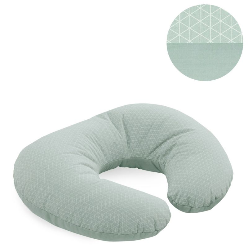 ALMOHADA DE LACTANCIA PEQUEÑA MOON VERDE