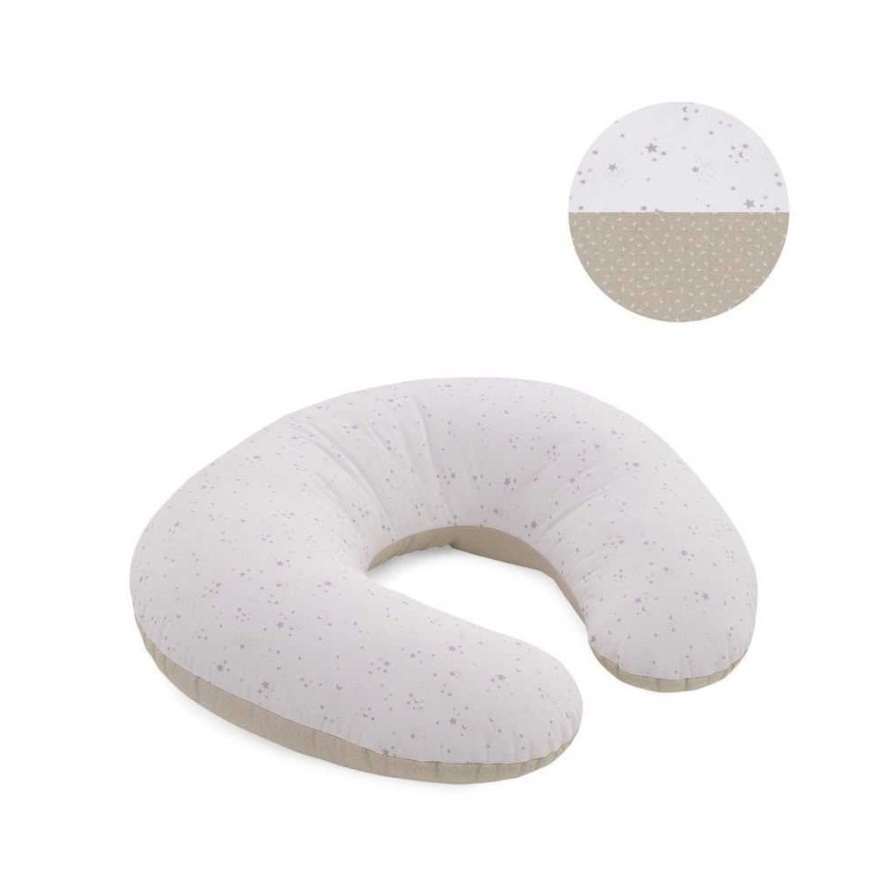 ALMOHADA DE LACTANCIA PEQUEÑA SKY BEIG/ESTRELLA