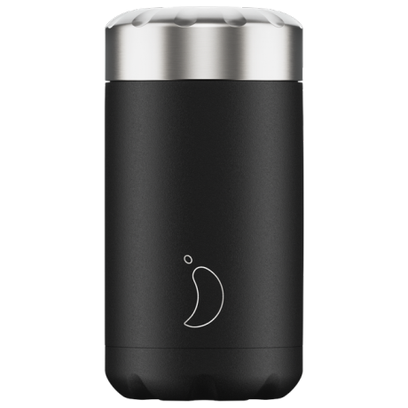 TERMO SOLIDOS CHILLYS NEGRO 500ML