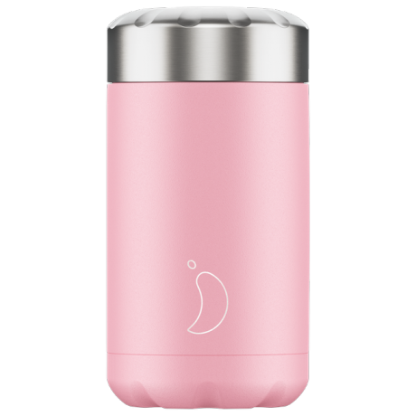 TERMO SOLIDOS CHILLYS  ROSA PASTEL 500ML