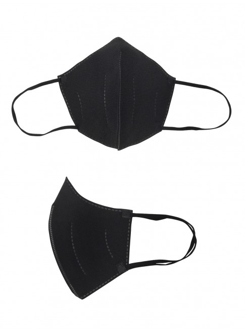 MASCARILLA DELUXE 2 UNDS LISA DUO NEGRO T-L