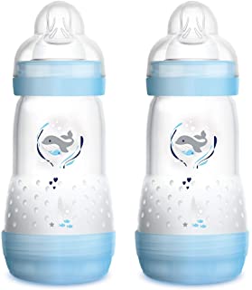 MAM PACK 2 BIBERONES ANTI COLIC 260ML AZUL