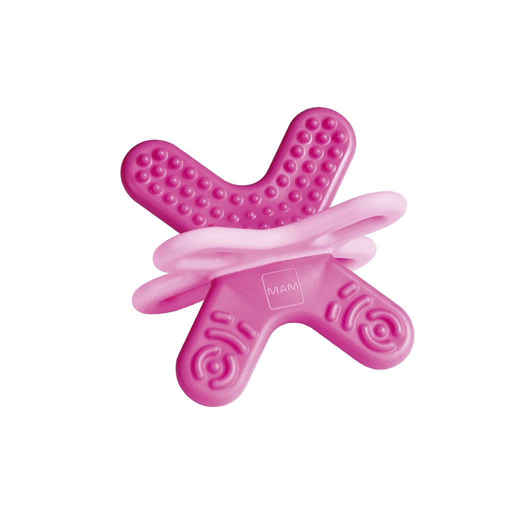 MAM MORDEDOR BITE&amp;RELAX II CAJA ESTERILIZ ROSA