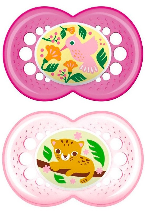MAM CHUPETE ORIGINAL 16M+ SILIC 2UND Rosa