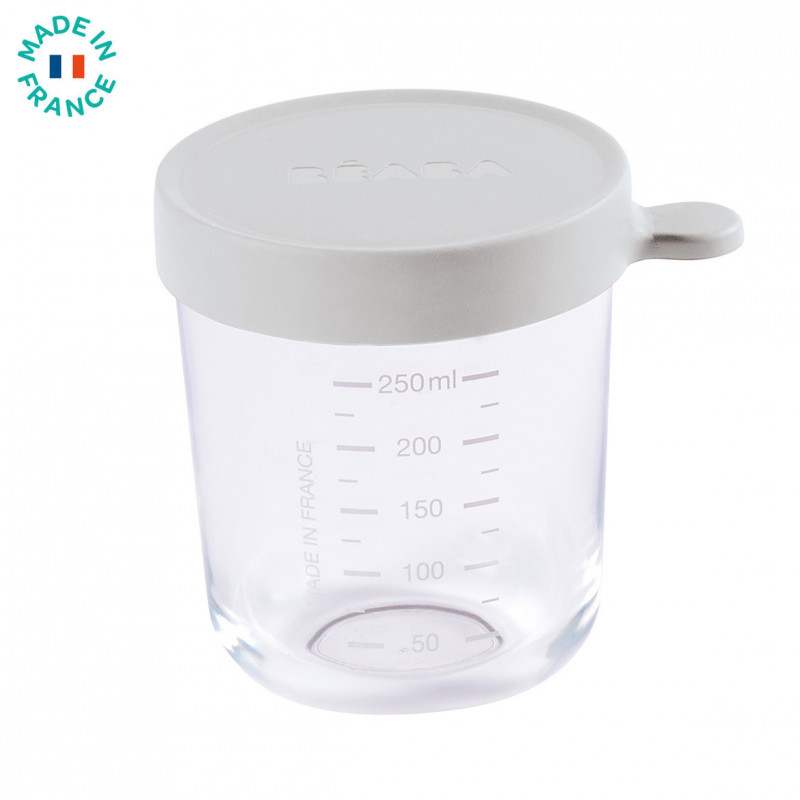 PORTION VERRE 250ML GRIS