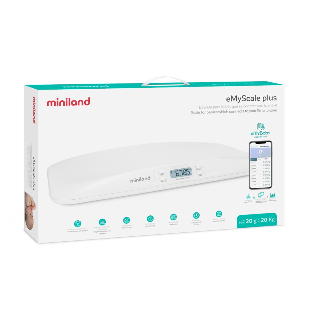 BASCULA EMYSCALE EMYBABY PLUS