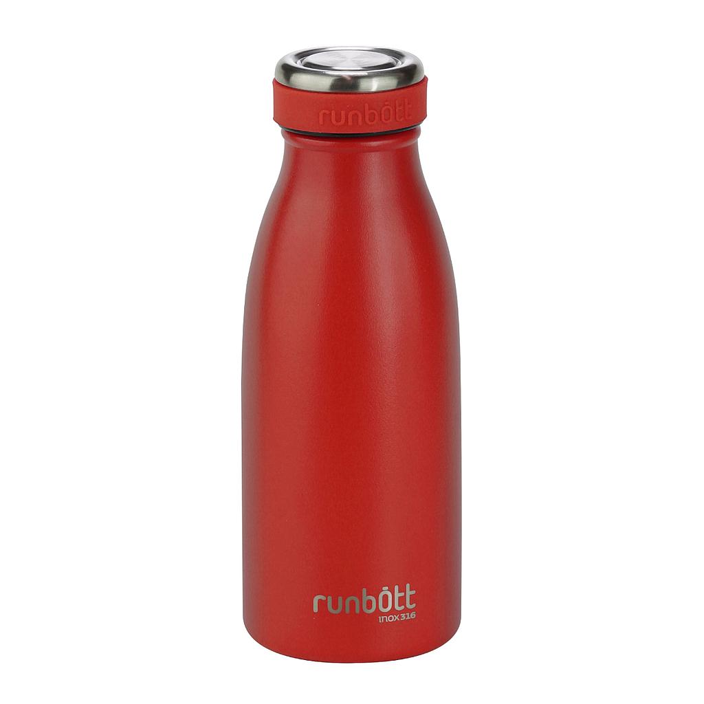 BOTELLA TERMICA RUNBOTT CITY 350ML ROJO