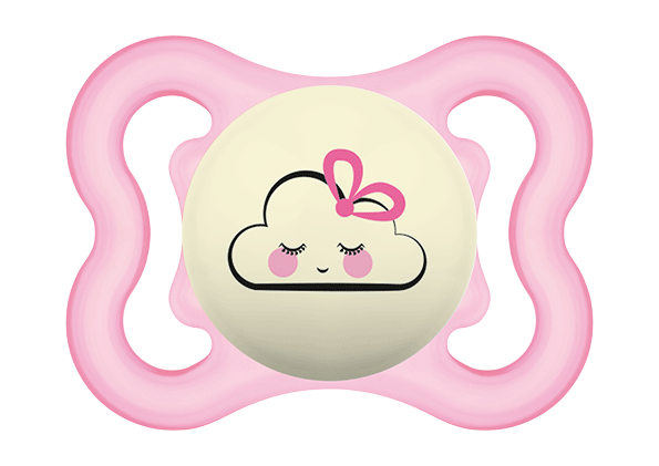 Chupete Supreme Night 2-6 Silicona - Rosa