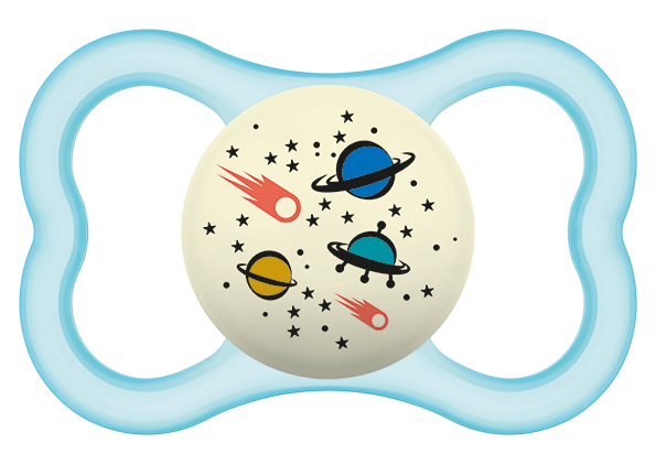 Chupete Supreme Night 16+ Silicona - Azul