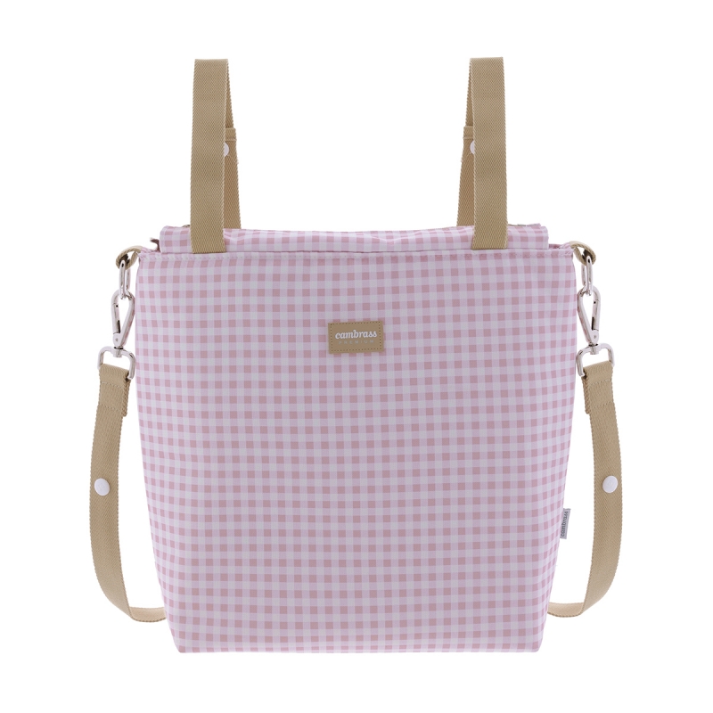 BOLSO TALEGA VICHY ROSA