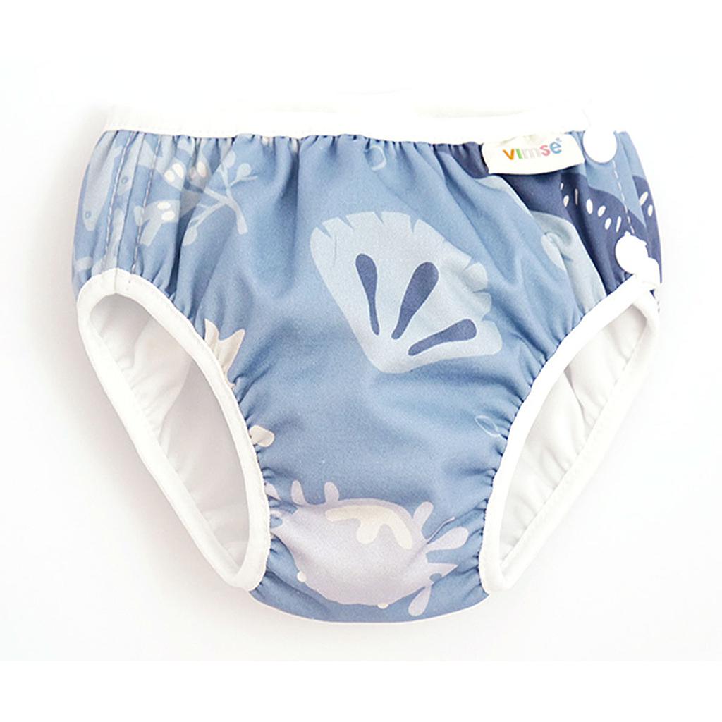 BAÑADOR PAÑAL WHALE AZUL T.XL