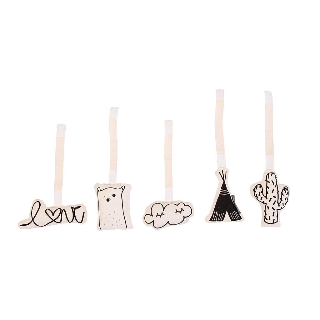 JUGUETES PARA GIMNASIO TIPI 5 PCS