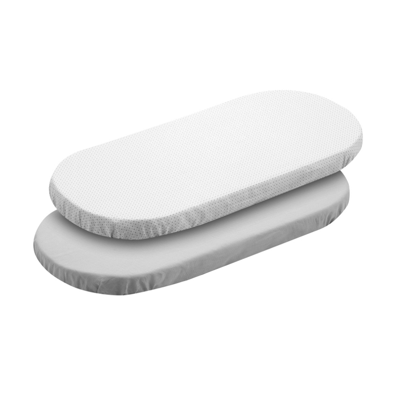 SABANA BAJERA CAPAZO PACK 2 UNDS ESSENTIA GRIS