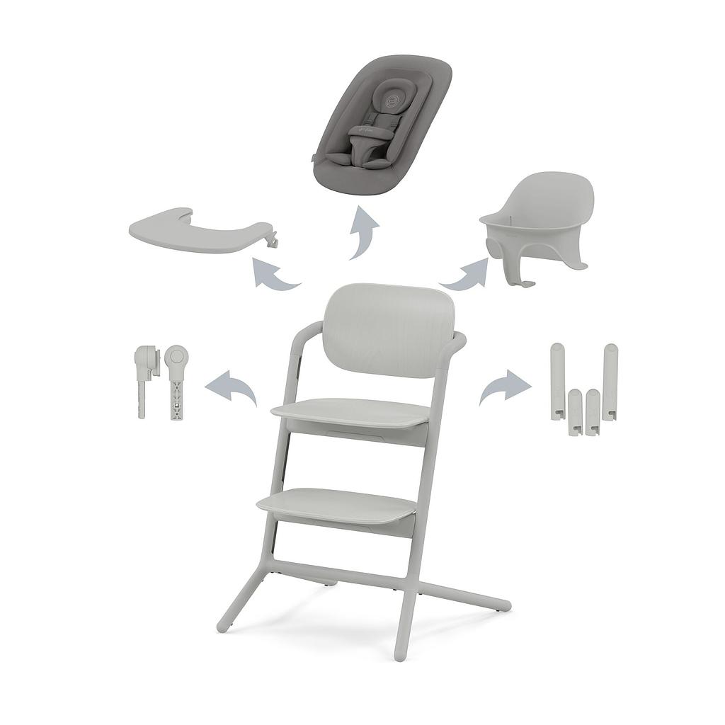 CYBEX LEMO2 TRONA 4-IN-1 SET SUEDE GREY