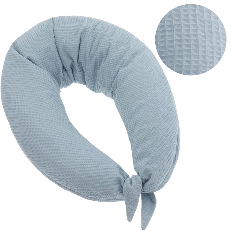 ALMOHADA DE LACTANCIA LUNA FOREST AZUL