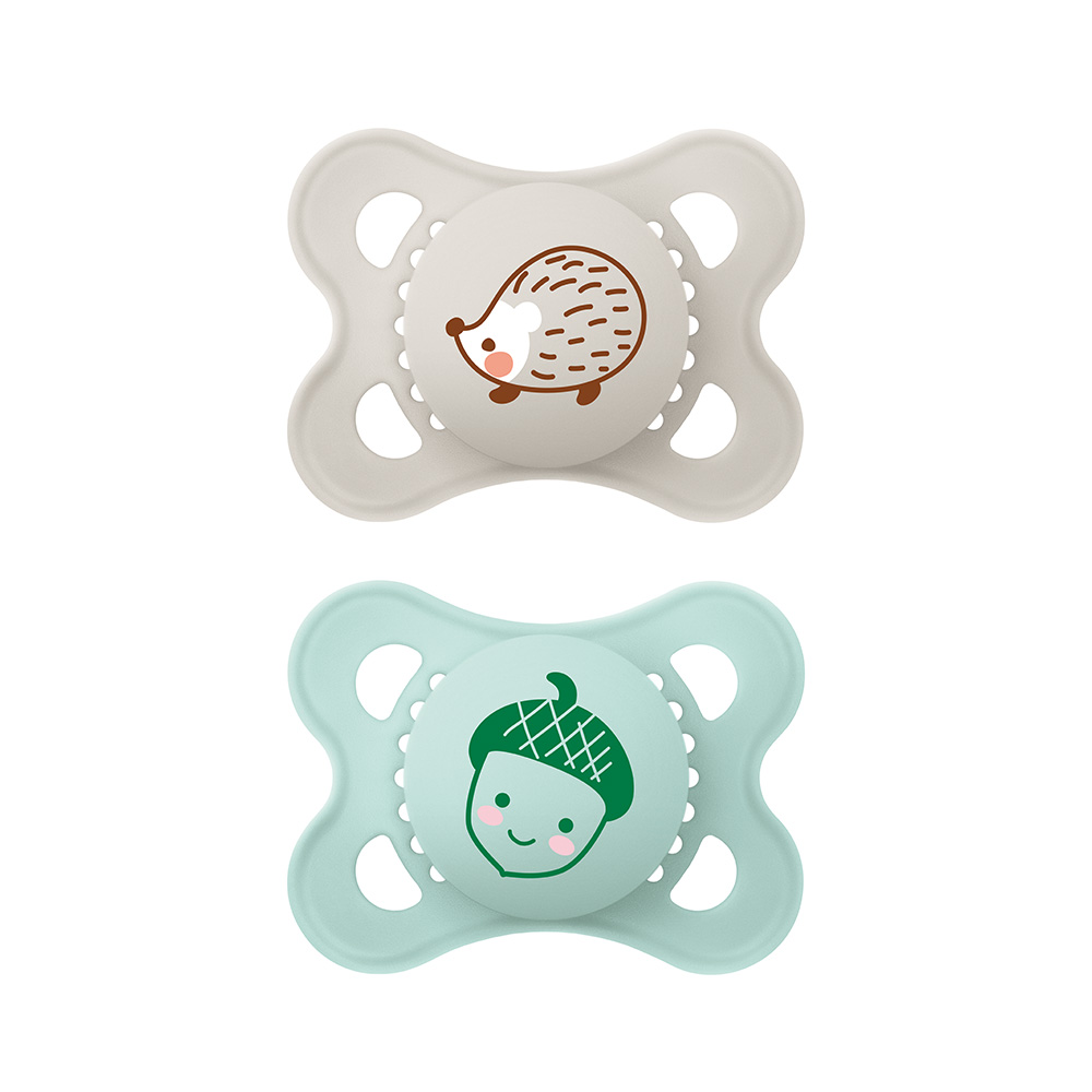 CHUPETE ORIGINAL 2-6m SILICONA MATT NEUTRO 2 UNDS