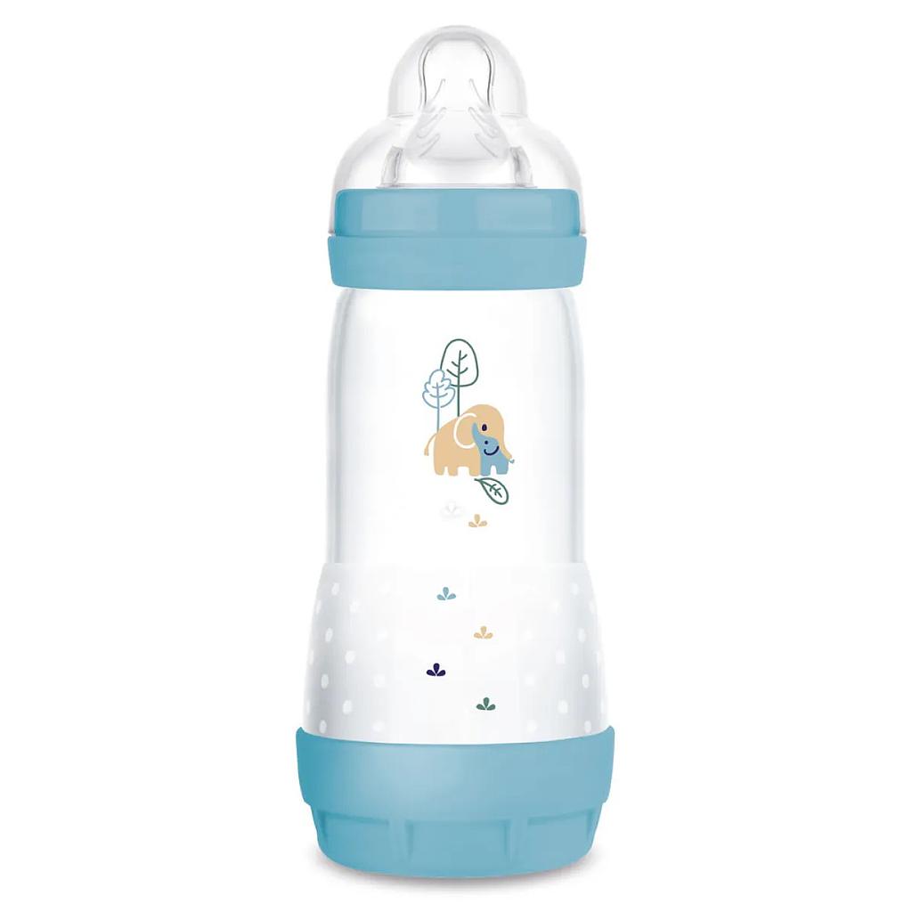 MAM BIBERON ANTI COLIC +4M 320ML MATT AZUL