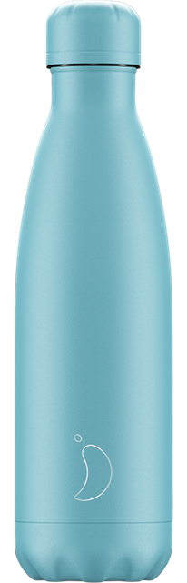 BOTELLA CHILLY'S 500ML PASTEL AZUL MATE TOTAL