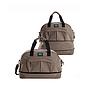 BOLSO AMSTERDAM II SMART COLORS TAUPE/NEGRO