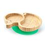 PLATO BAMBOO PATO VERDE ECO RASCALS